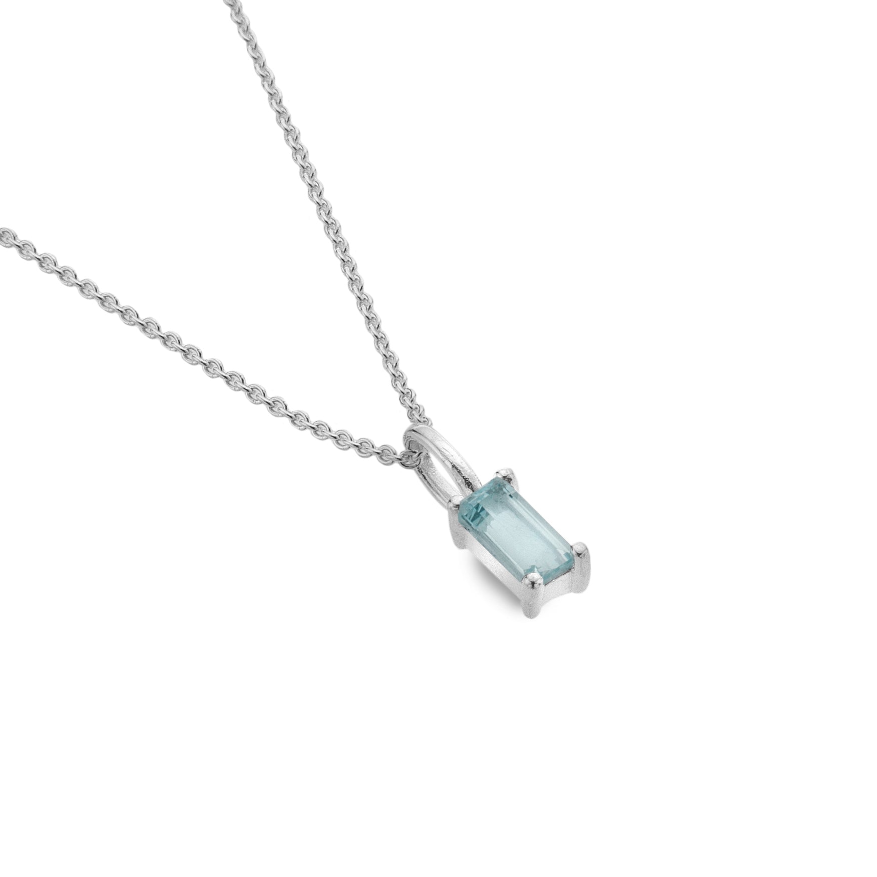Aquamarine Treasured Gem Pendant